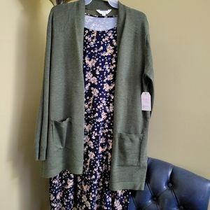 DRESS AND SWEATER JACKET